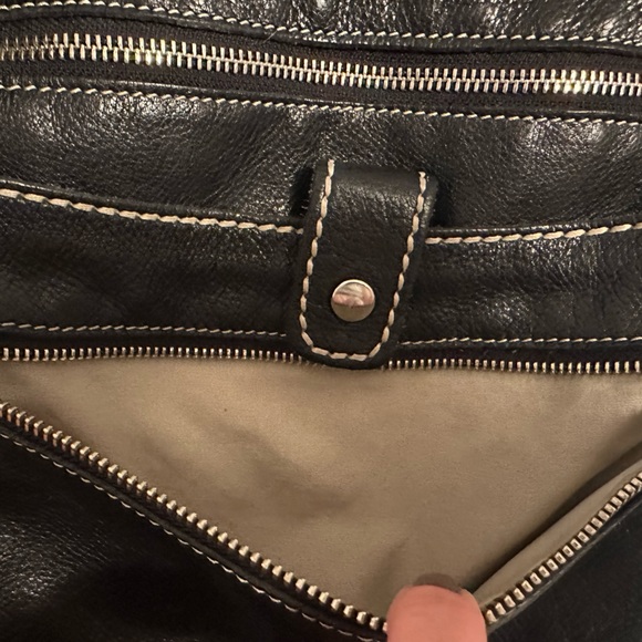 Roots black leather crossbody bag - Picture 5 of 7